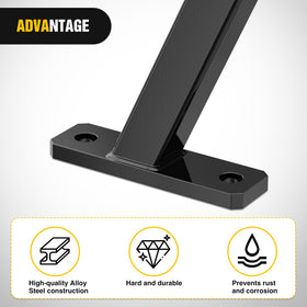 Nilight hardware kit includes screws and bars for easy installation.