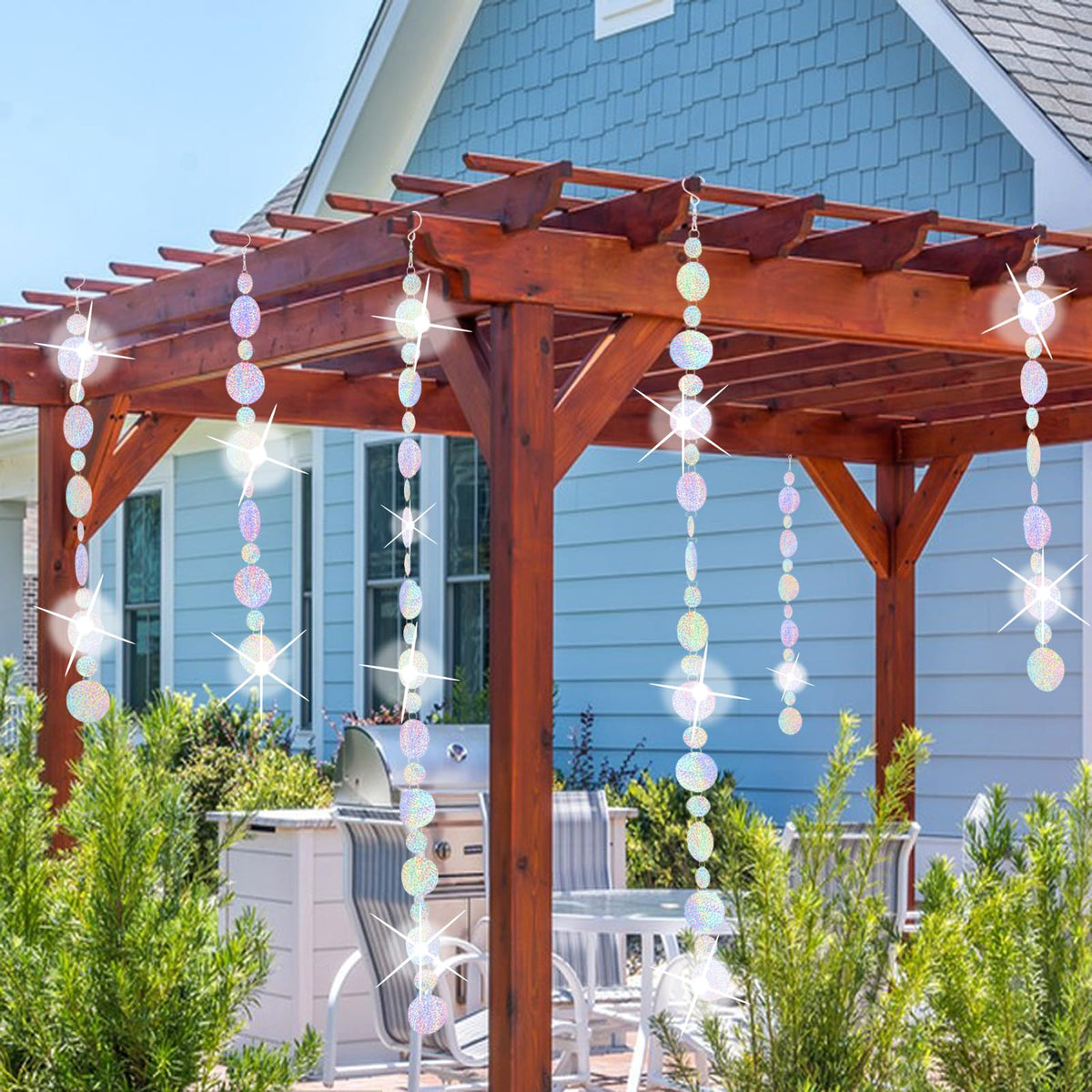 Nilioerup reflective discs are easy to install and customize for your space