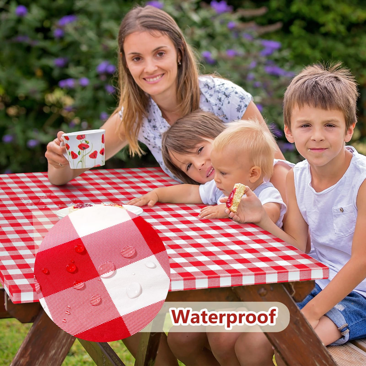 Nimalpal elastic edges secure the cover on windy days outdoors