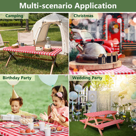 Nimalpal outdoor picnic setup showing complete 3 piece set