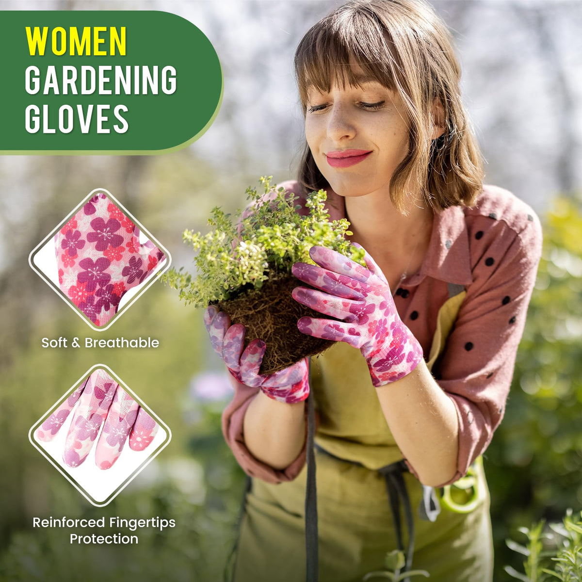 Nimalpal packaging display showing 6 pairs as a thoughtful gardener gift.