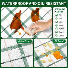 Nimalpal waterproof lining detail highlights spill resistance for picnics and barbecues.