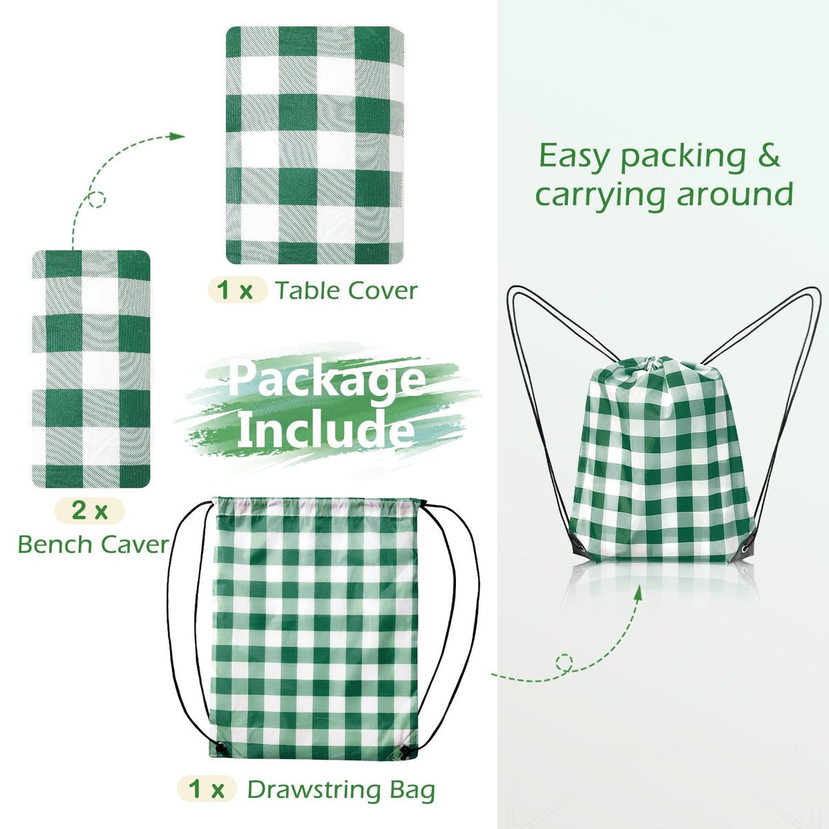 Nimalpal windproof design with elastic edges keeps covers in place
