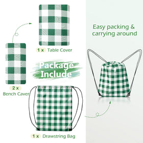 Nimalpal windproof design with elastic edges keeps covers in place
