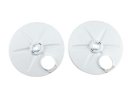 Nimiah replacement wheel dust cover shields mower wheel and gears from debris