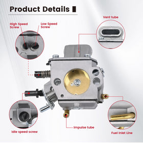 NIMTEK fuel line and filter assembly ensuring steady fuel delivery.