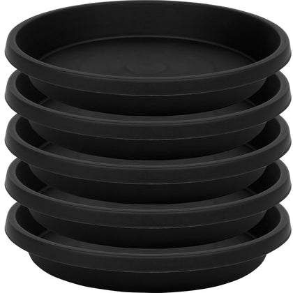NIMYAU 10-5 inch outer diameter plant saucer supports heavy pots while catching drips.