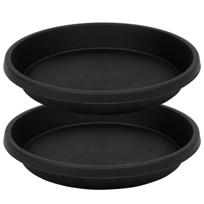 NIMYAU plant saucer 14-inch outer diameter protects floors from spills during watering