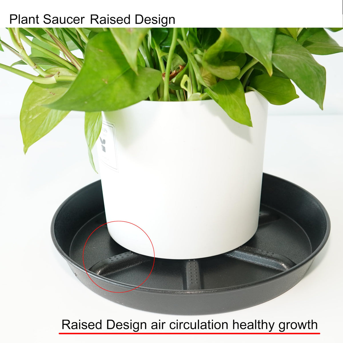 NIMYAU water catcher tray traps excess moisture to protect floors