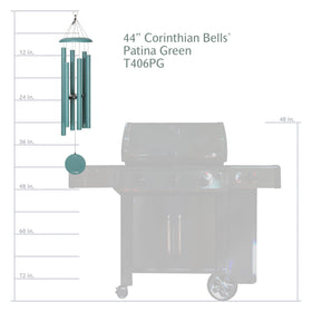 Corinthian Bells nine color finishes include Midnight Blue, Plum, and Ruby Splash.