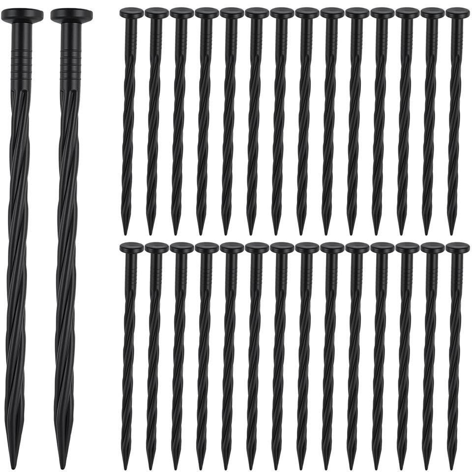 9TH SHOP landscape spikes 8-inch pack securing edging for neat borders