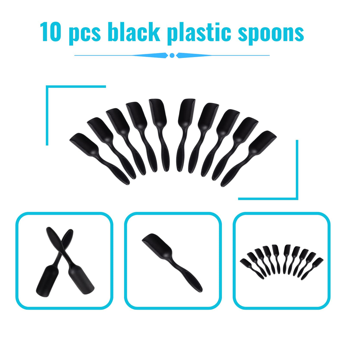 NINGDAN coffee and milk powder scoops simplify small kitchen tasks.