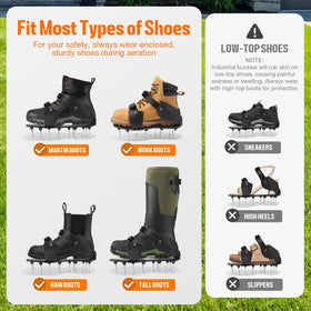 NINGO stable design reduces slip risk when stepping across the lawn