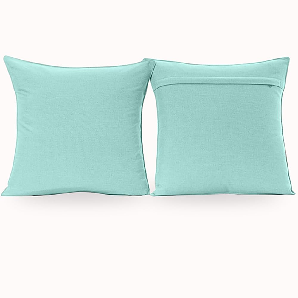 NiNi ALL care-friendly lake blue pillow cover; easy washing and maintenance.