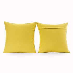 NiNi ALL weather-ready cushion cover adds vibrant color to balcony or porch.