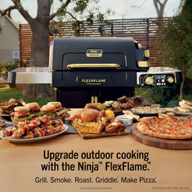 Precise digital controls let you set 200–600°F for exact cooking.