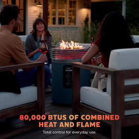 Ninja Fireside360 weather-resistant exterior withstands outdoor use