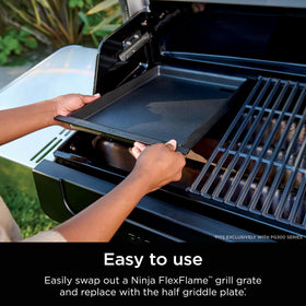 Ninja FlexFlame Half Griddle compatible with PG300 series for versatile cooking