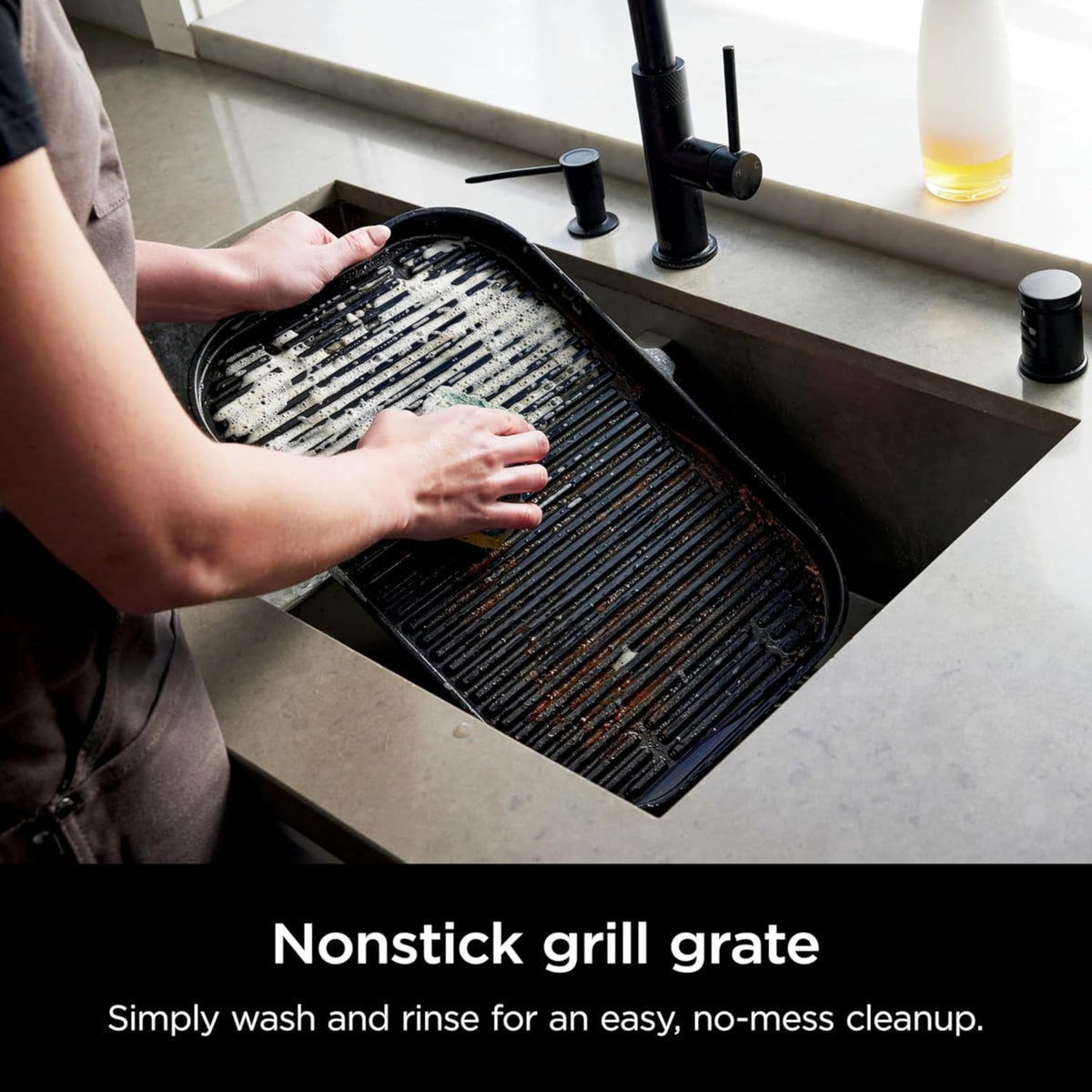Ninja Woodfire Pro Connect XL outdoor kitchen setup in flexible space