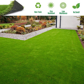 NINXANG easy-clean turf section for quick rinsing after outdoor use