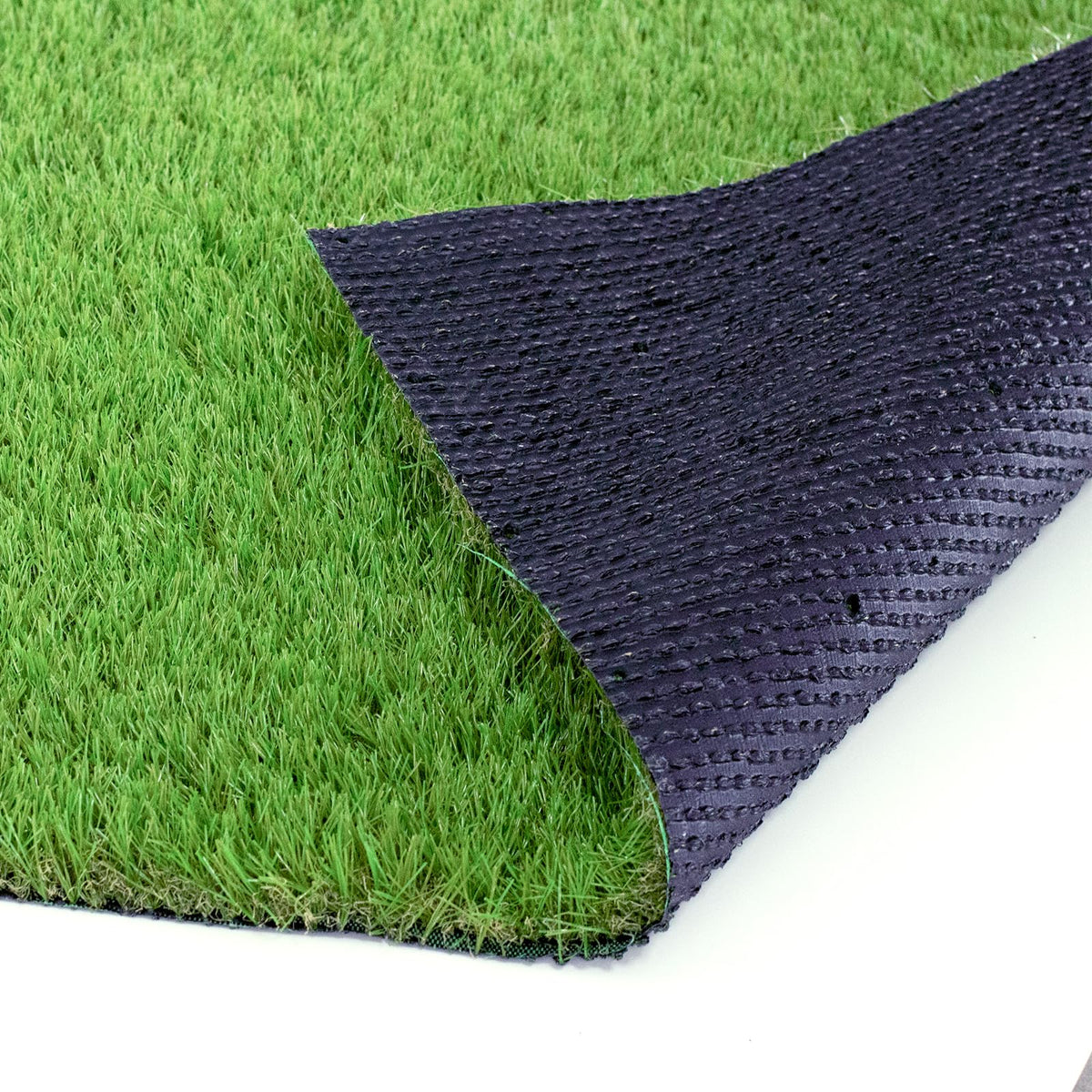 NINXANG lush green artificial grass texture close-up for realistic look