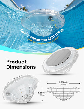 NIORSUN compatible with all pool types for versatile lighting.
