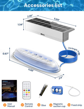 NIORSUN pond-friendly lighting for gardens and fish ponds.