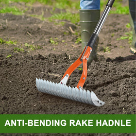 Niovrooro Thatch Rake unboxing and setup shows pre-assembled head for quick start.