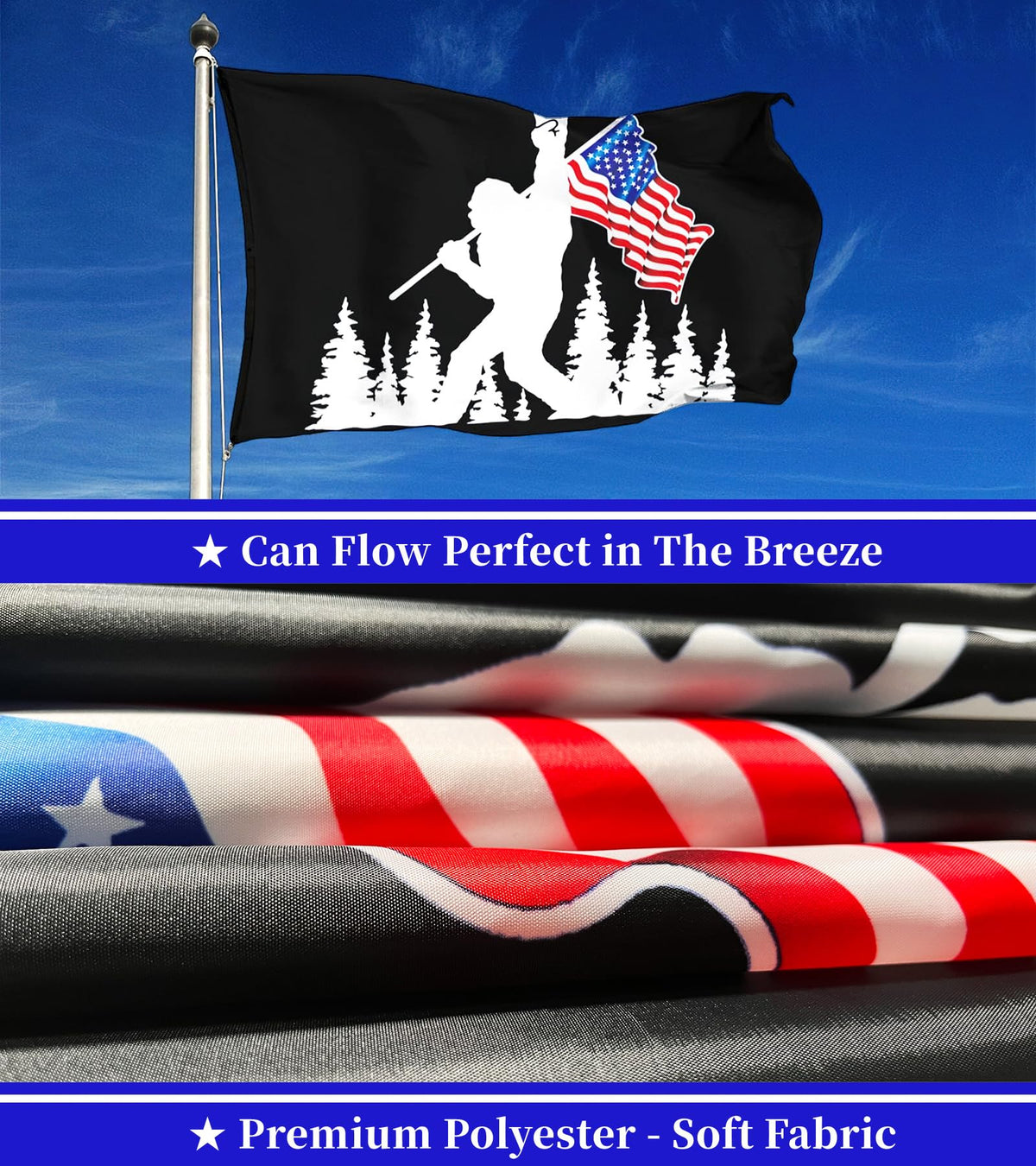 Niprden patio decor flag adds festive curb appeal and easy setup