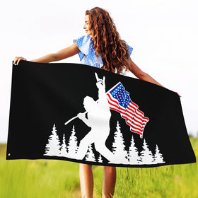 Niprden wind-friendly flag print maintains visibility in light gusts