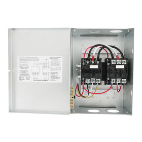 Nirakoka RV Automatic Transfer Switch front view shows compact design for quick setup and safe power switching.
