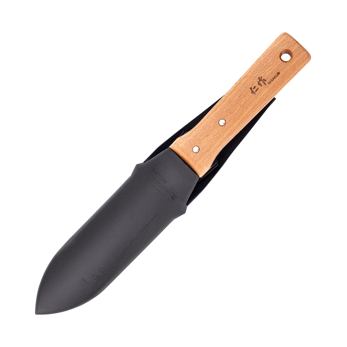 Nisaku NJP6510 concave blade enables efficient digging