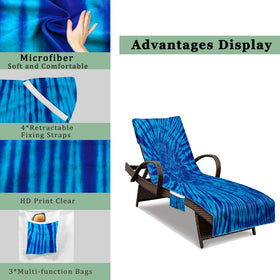 NISDOING top pocket and corner straps prevent slipping in windy spaces.