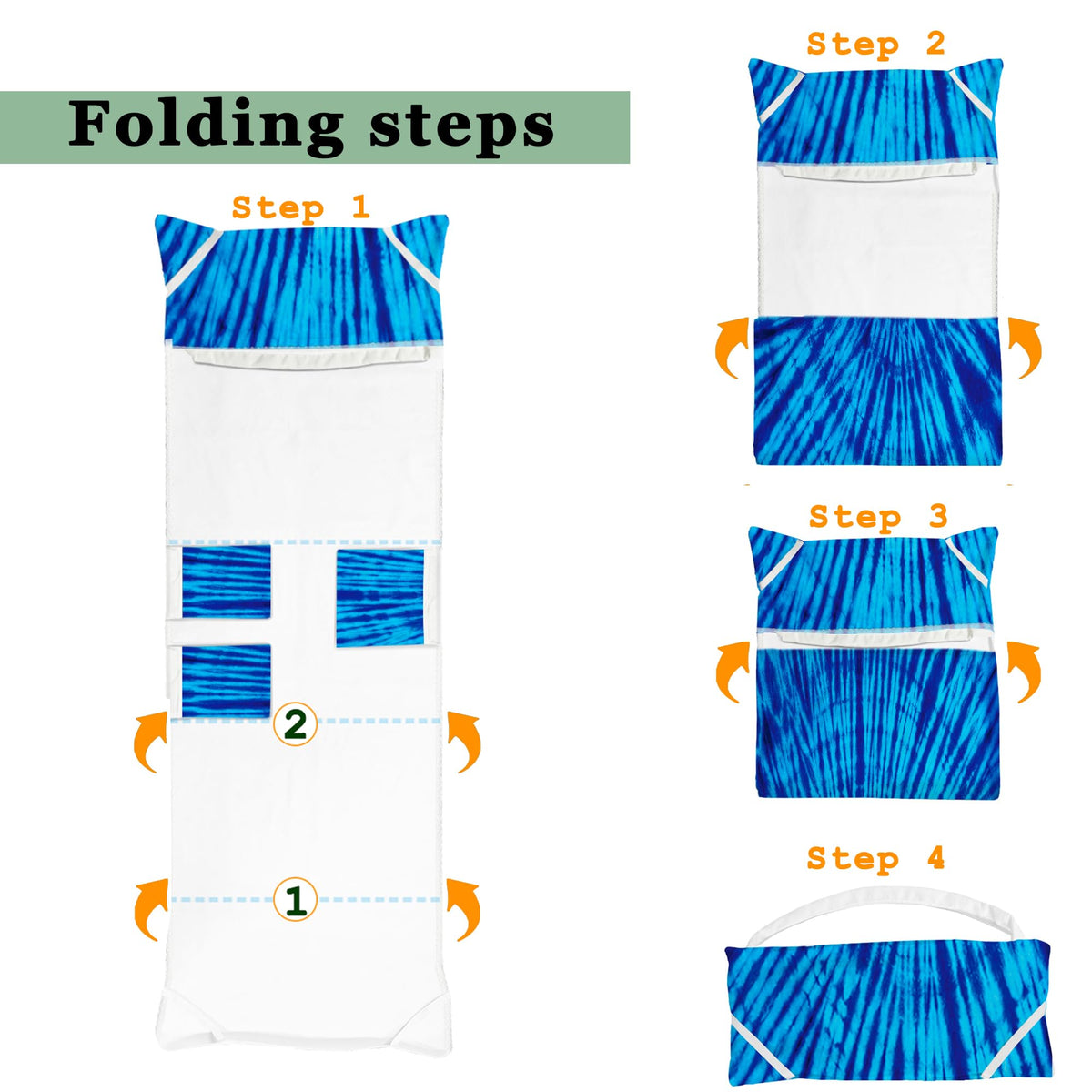 NISDOING folds into a compact bag for travel and storage.