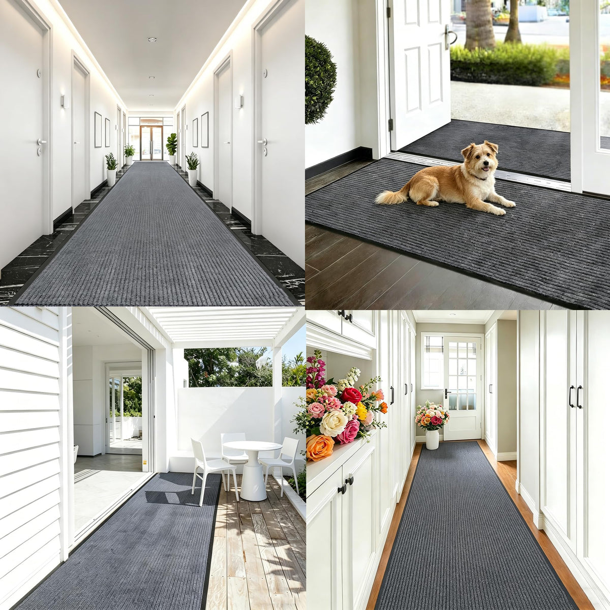Nisorpa heavy-duty commercial rug for busy foyers and corridors.