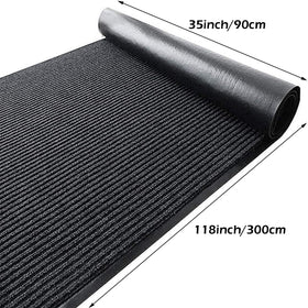 Nisorpa water-absorbent entrance mat helps keep interiors dry.