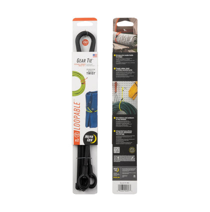 Nite Ize Gear Loopable 24-inch twist ties for durable cord management and easy hanging