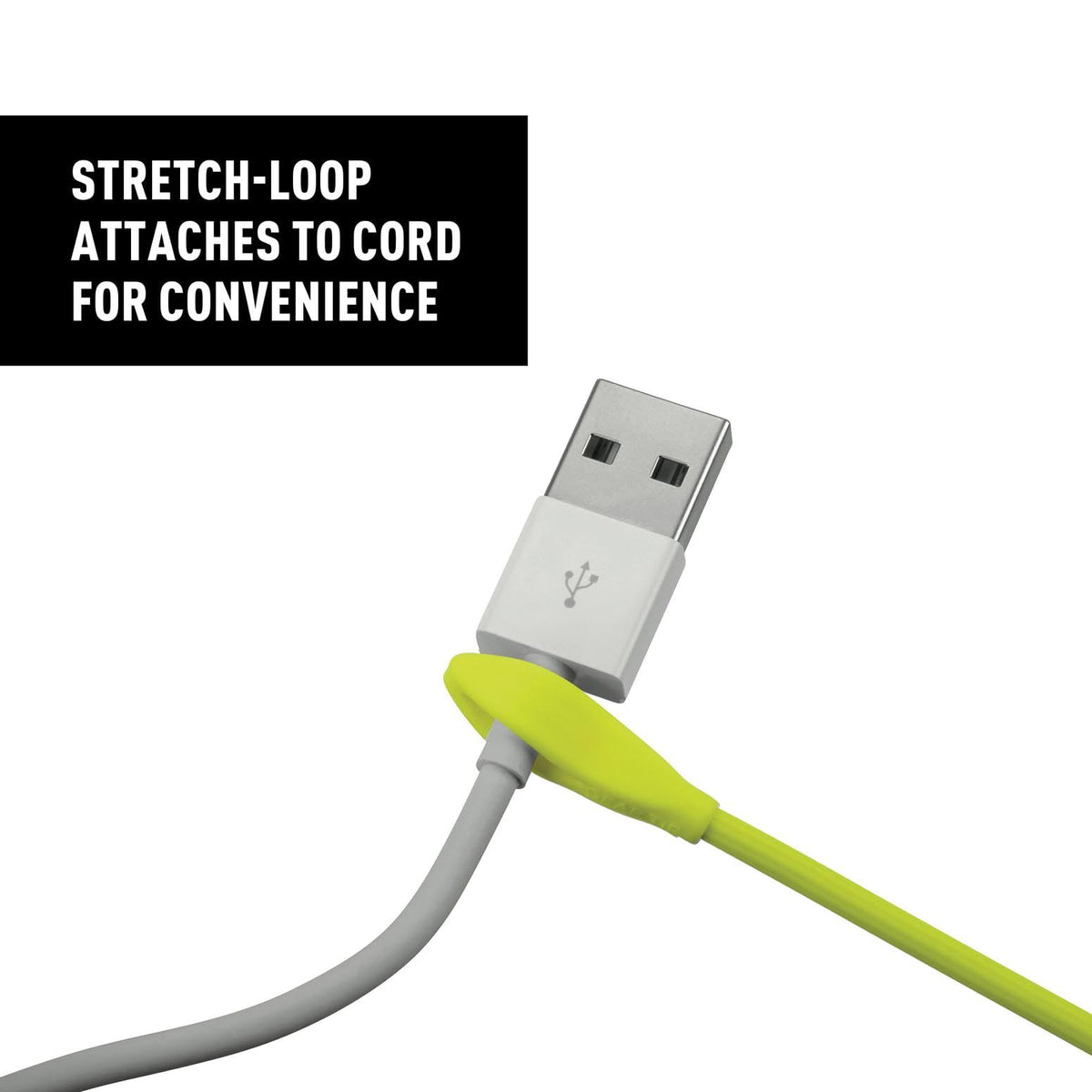 Nite Ize Gear Tie side view highlights flexible reusable cable ties for daily wires.
