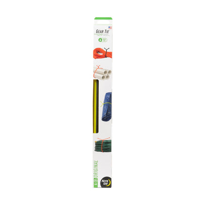 Nite Ize Original Gear Tie in six colors, 6-inch for cable organization and quick identification.