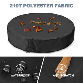 Niubya tough polyester fabric resists stains and cleans easily.