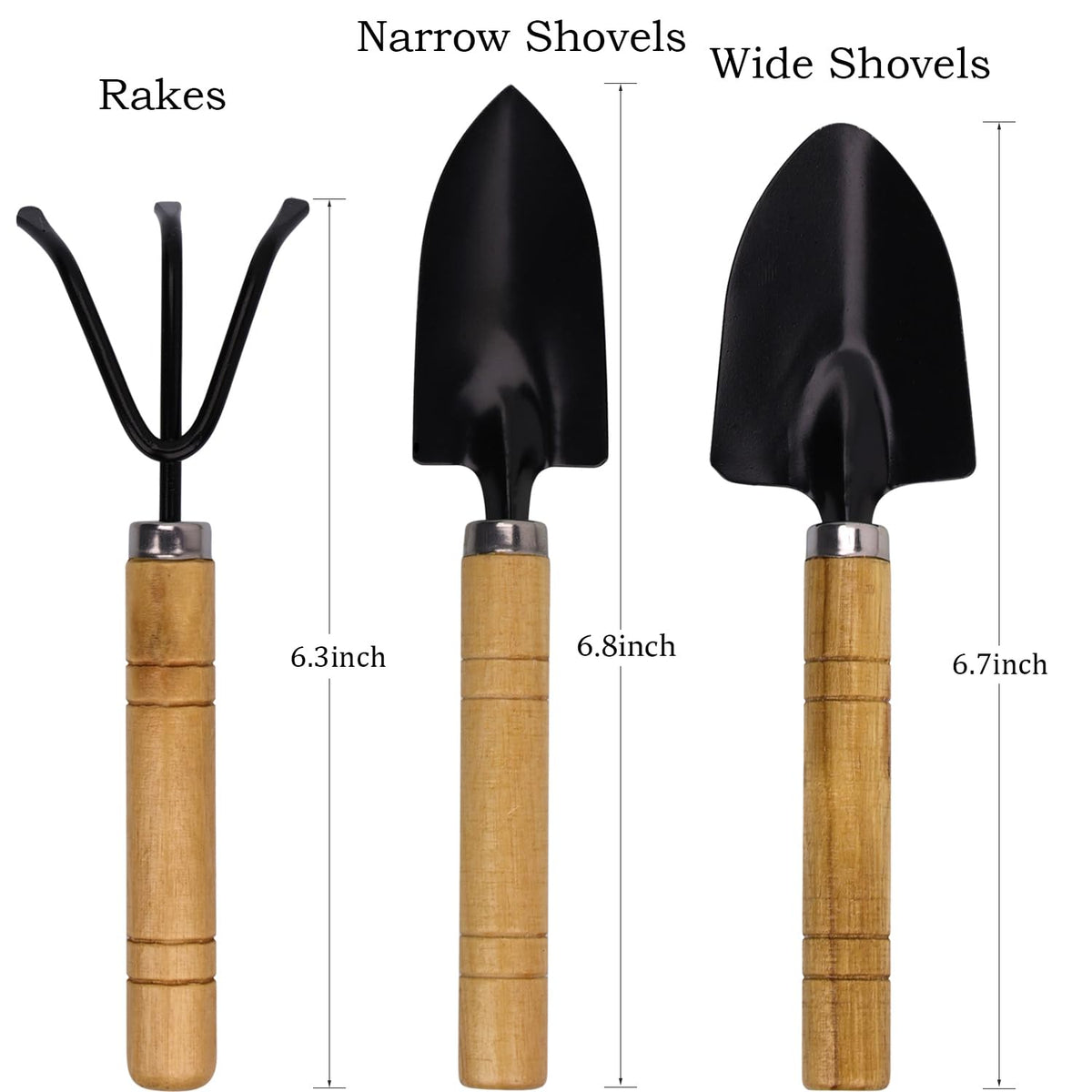 NiuXTool mini trowel for precise planting in pots and succulents.