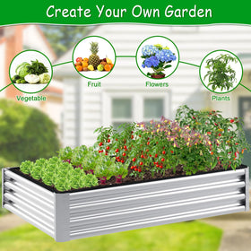 Niuyhe easy-install setup inside a raised bed for quick planting