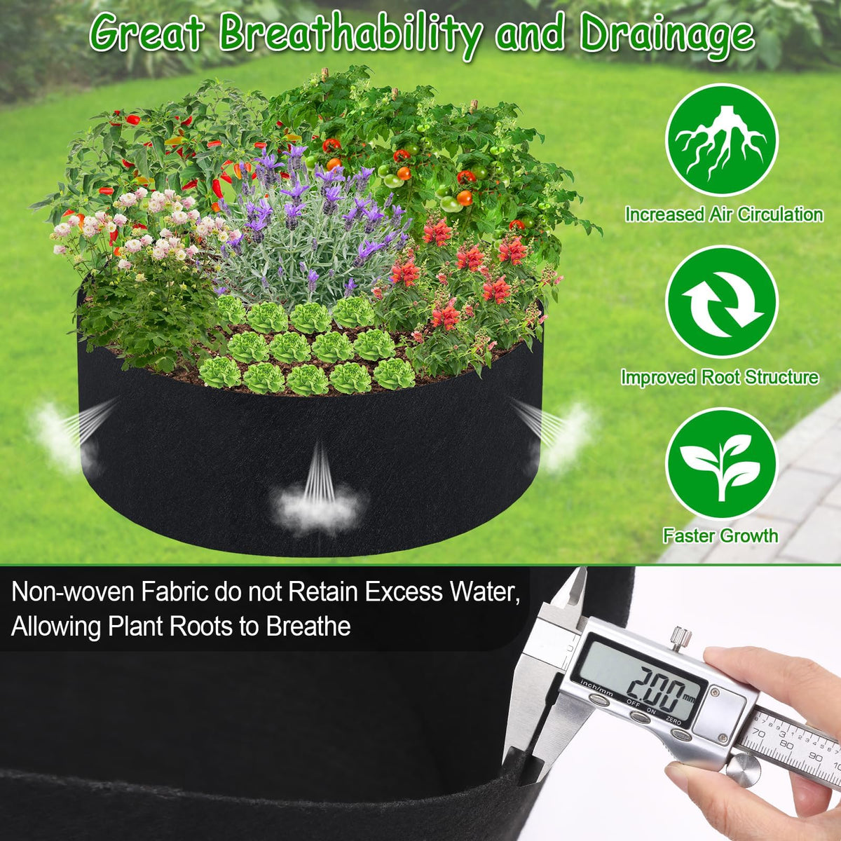 Niuyhe easy-installation liner inside metal bed for quick planting.