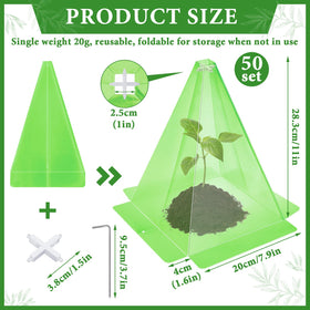 Niuyhe microclimate protection for seedlings enhances early growth with gentle air flow.