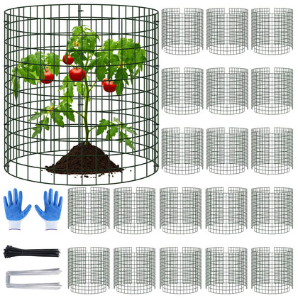 Niuyhe plant cages outdoor assembly cylinder protects seedlings