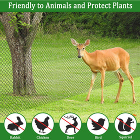 Niuyhe poultry and pest net reduces access for deer rabbits and cats