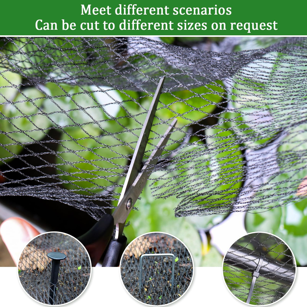 Niuyhe reusable garden protective netting for seasonal use