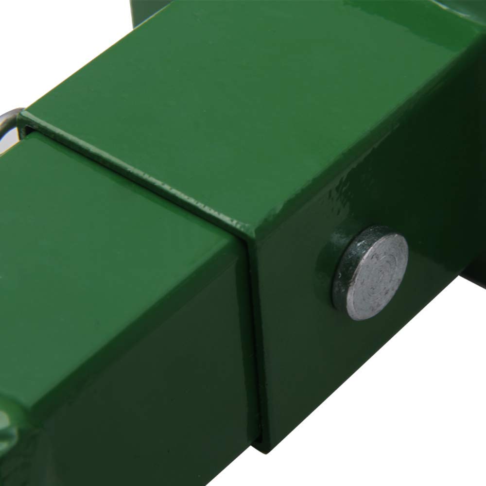 NIXFACE heavy-duty steel trailer hitch built for demanding yard tasks and durability