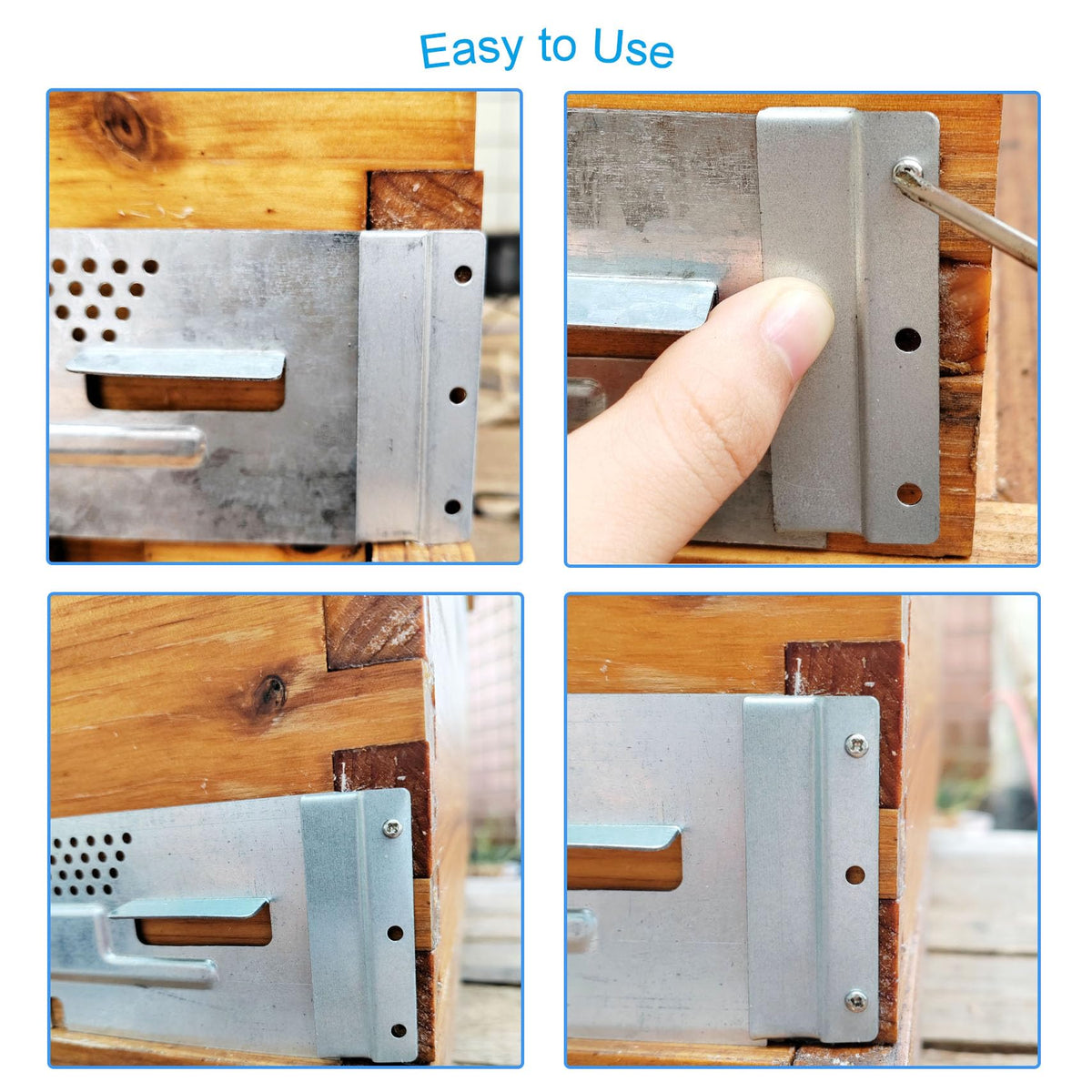 NIZEFEI arch-up design provides ventilation while keeping bees safely inside.