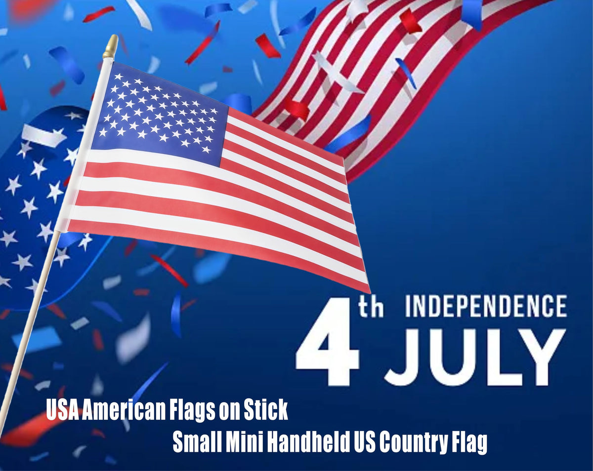Bright colors enhance patriotic displays at events with the NJ & NJBW flag